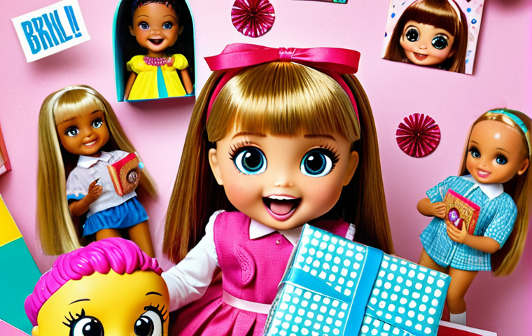 **
A vibrant scene of children excitedly unboxing LOL Surprise dolls, surrounded by layers of wrapping paper, stickers, and tiny accessories. The focus is on the joyful expressions and the surprise element. Capture the "unboxing thrill" with bright, playful colors and diverse LOL doll characters.
**