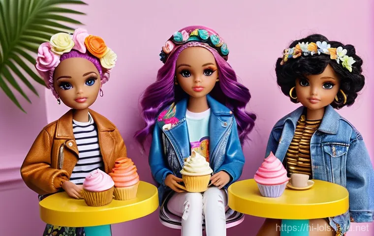 LOL 서프라이즈 캐릭터 디자인 과정 - **Prompt 2: "Magical Unboxing Experience"**
    A close-up shot capturing the moment a child's hands...