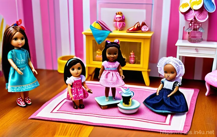 LOL 서프라이즈의 소비자 만족도와 리뷰 활용 사례 - **Prompt:** A thoughtful mother, in her late 30s, is seated at a modern wooden table, holding a tabl...