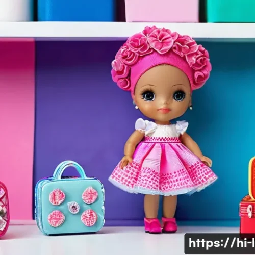 Home 11 LOL 서프라이즈를 주제로 한 크리에이티브 아이디어 - **Prompt: A vibrant and colorful LOL Surprise doll fashion design studio.**
**Details:** A cheer...