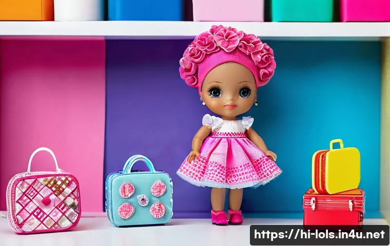 LOL 서프라이즈를 주제로 한 크리에이티브 아이디어 - **Prompt: A vibrant and colorful LOL Surprise doll fashion design studio.**
**Details:** A cheer...